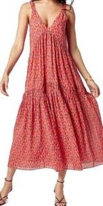 JOIE Bondi Cotton Tiered Maxi Dress in Tea Rose Size Small Limited Edition