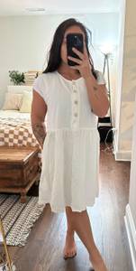 Vestique White Dress