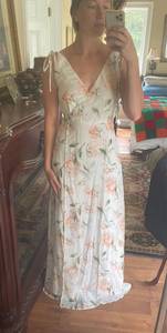 Lulus Floral Maxi Dress