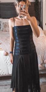 Black Midi Dress 