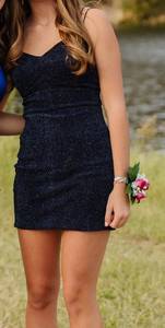 Navy Mini Dress