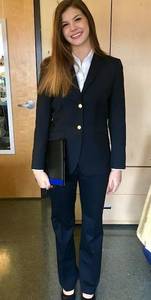 Navy Womens Suit