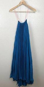 Candela Pleated Swing Midi Maxi Dress