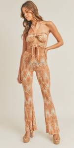 Oh La Luxe Tiki Set Medium Two Piece Pant Set