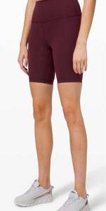 Lululemon Wunder Train High Rise Short 8” Size 4