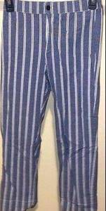 John Galt NWOT  x Brandy Melville Grey & White Stripe Pants size XS