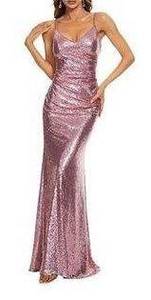 Ever Pretty  Sequin Evening Prom Formal Mermaid Gowns dress size 8