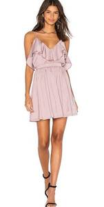 Grecian Frill Dress