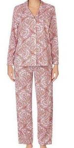 Ralph Lauren Notch Classic Paisley Cotton Pajama Set