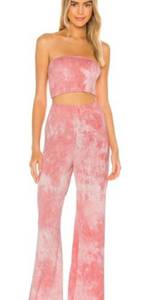 🆕 NWT Revolve  | Bolsa Wide Leg High Waist Tie Dye Pants