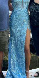 Sherri Hill Evening Gown / Prom Dress Blue