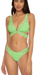 Crochet Green Bikini