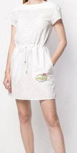 Love Moschino women's eyelet lace dress with pockets size 4