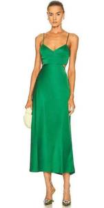 A.L.C. Blakely Dress Green Womens Size 8