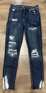 American Eagle Womens  Super Hi Rise Jegging size 10