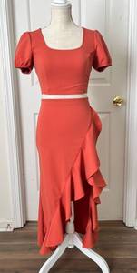 Orange Two Piece Set