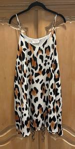 Peach Love Cheetah Print Dress