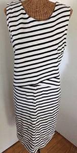 Talbots Striped Sleeveless Dress