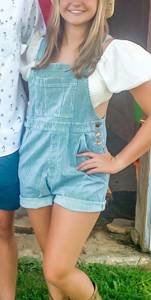 Denim Overalls