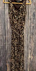 Leopard Print Maxi Dress