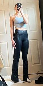 Black Leather Pants