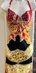 NWOT Authentic  stretchy body hugging dress. Sz M