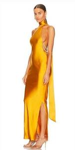 Khanums x REVOLVE Kara Pearl Trim Maxi Dress in Yellow