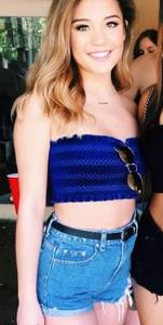 Cobalt Blue Tube Top