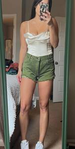 Levi’s Green Levi Shorts