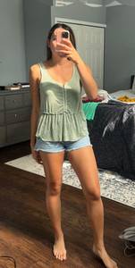 American Eagle Soft Babydoll Tank