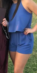 Blue Romper