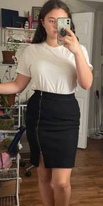 Black Pencil Skirt