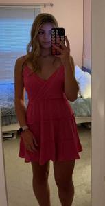 Francesca's Pink Dress