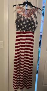 American Flag Maxi Dress
