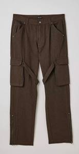 URBAN OUTFITTER Twill Flared Cargo Pant