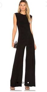 Norma Kamali Sleeveless Jumpsuit in Black