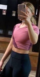 Gymshark Assymetric Crop Top