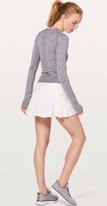 Lululemon Play Off The Pleats Skirt White Size 6