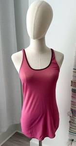 Lululemon  What The Sport Heathered Jewelled Magenta Gold Lightweight Tank Top 4