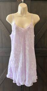 Vintage Light Purple floral lingerie 