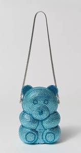 Diamonte Teddy Crossbody Bag