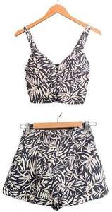 Haute Monde Linen Shorts Set Cropped Cami Top & High Waist Shorts Women’s Small