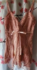 Rue 21  Women's Pink Lace Floral Cami Tank Size Small