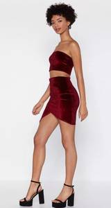 Nasty Gal Velvet Set