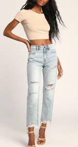 Hidden Jeans Lulus - Hidden High Rise Jeans (25)