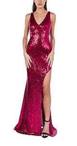 Magenta Prom Dress