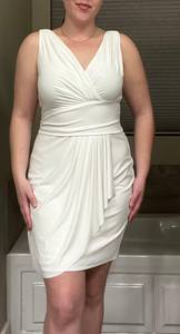 White Graduation Dress