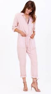 XIRENA WILSON JUMPSUIT  PINK