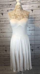Victoria’s Secret secret Long White Convertible tube dress size 34 D