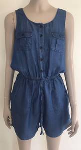 Chambray Romper NWT!